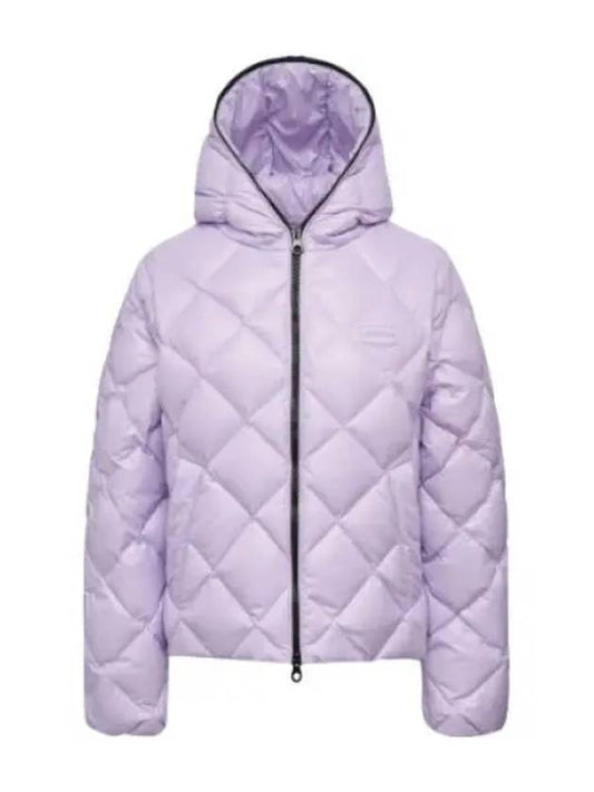 Sterope Violet Women s Outerwear Padding - DUVETICA - BALAAN 1