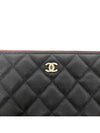 Classic Gold Hardware Caviar Large Calfskin Clutch Bag Black - CHANEL - BALAAN 5