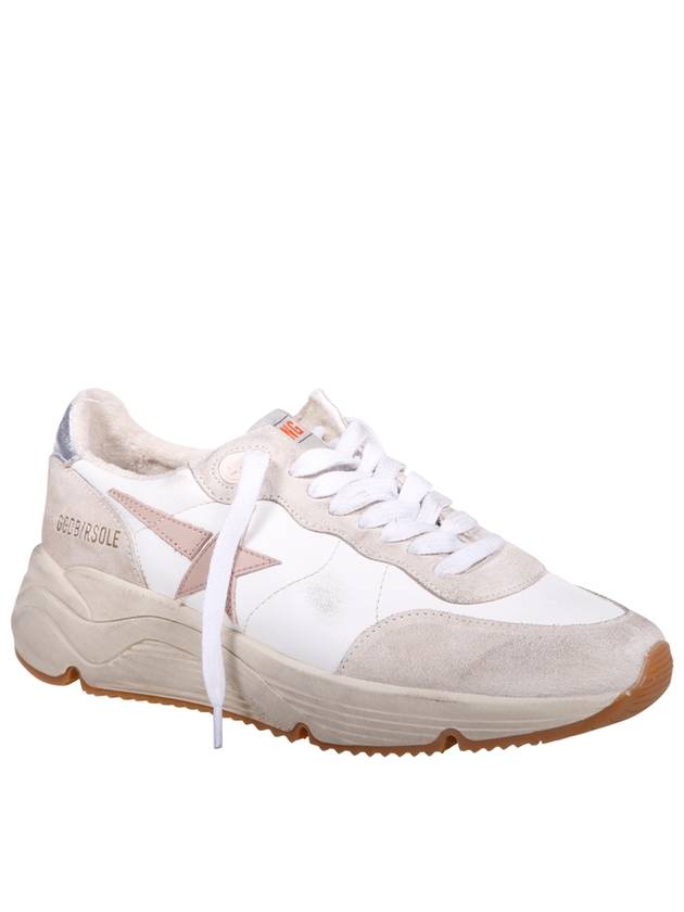 Running Sole Leather Low Top Sneakers White - GOLDEN GOOSE - BALAAN 3