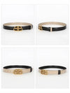 BB Logo Double-Sided Belt Black - BALENCIAGA - BALAAN 3