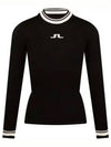 Bree Ribbed Waist Knit Top Black - J.LINDEBERG - BALAAN 2