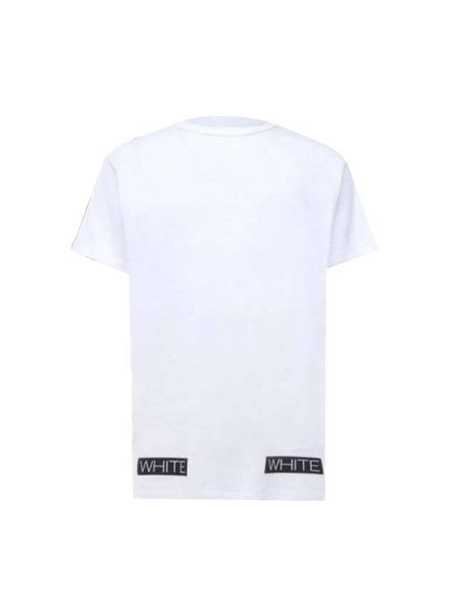 Orange Box Logo Short Sleeve T-Shirt White - OFF WHITE - BALAAN 1