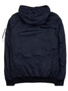 Men's Garment Dyed Crinkle Reps Recycled Nylon Primaloft TC Hooded Jacket Navy - STONE ISLAND - BALAAN 3