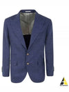 Suit Jacket MW4827BFDF C802 INDACO - BRUNELLO CUCINELLI - BALAAN 2