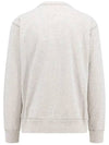 Mikoy Logo Print Sweatshirt White - ISABEL MARANT - BALAAN 4