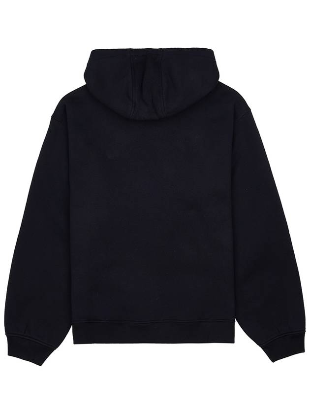 Y Project Men's Graphic Print Hooded Sweatshirt SWEAT56S25 EVERGREEN BLACK - Y/PROJECT - BALAAN 2