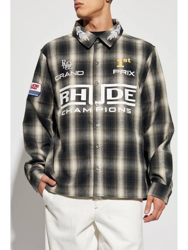 RHUDE RHUDE RACING FLANNEL - RHUDE - BALAAN 3