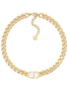 30 Montaigne Choker Necklace Gold - DIOR - BALAAN 2