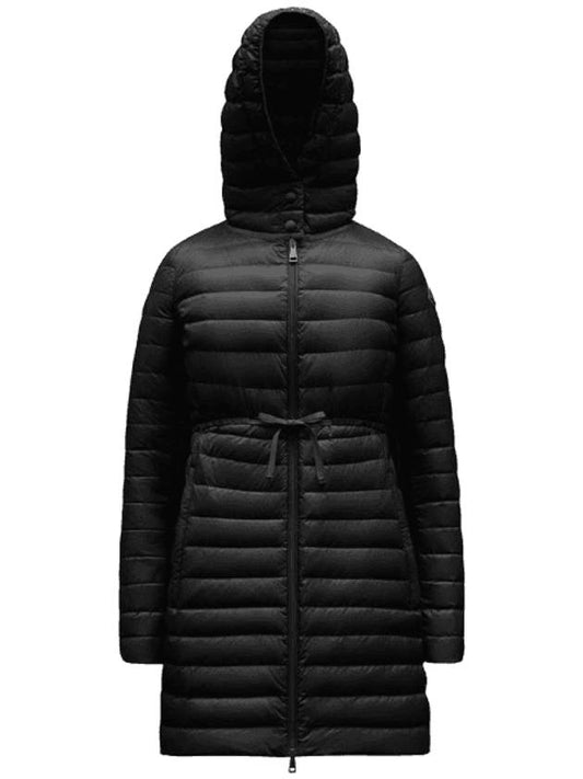 Women s Barbell Barbel Long Down Padding Black - MONCLER - BALAAN 1