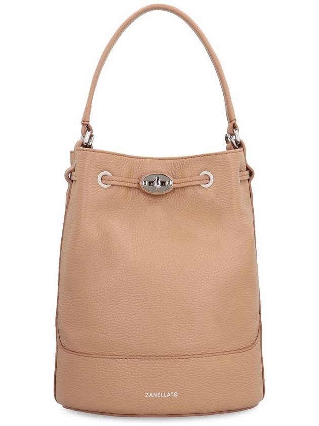 Zanellato Monda S Leather Bucket Bag - ZANELLATO - BALAAN 2