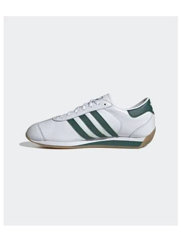 Country II Leather Low Top Sneakers Cloud White - ADIDAS - BALAAN 1