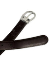 Men's Buckle 30mm Reversible Leather Belt Black Brown - MONTBLANC - BALAAN 7