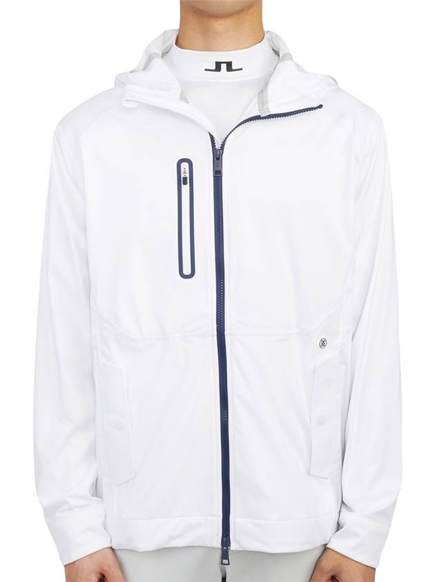 Men's Repeller REPELLER Zip-Up Jacket White - G/FORE - BALAAN 3