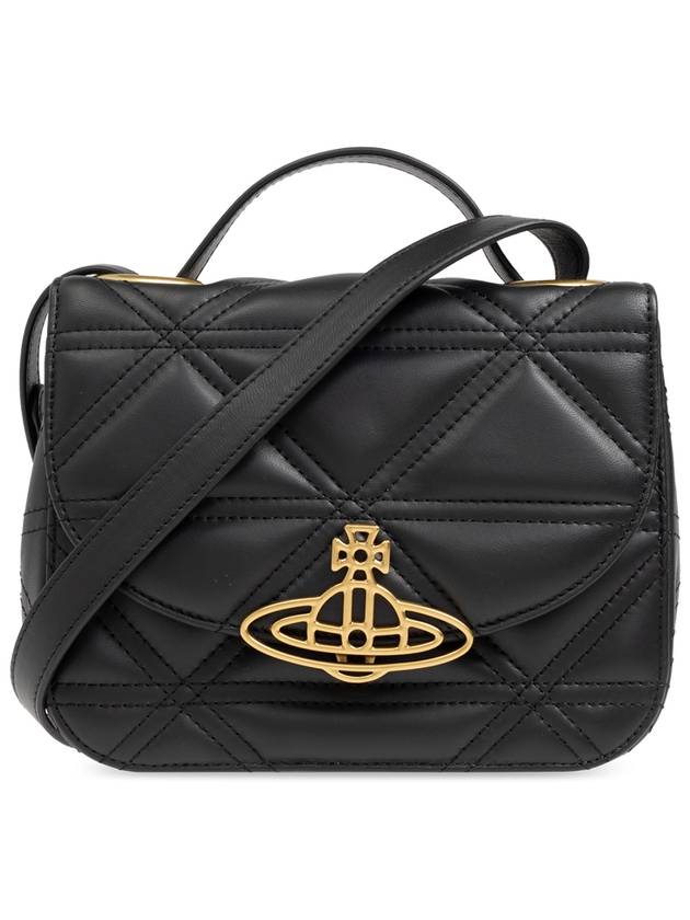 Linda ORB Logo Cross Bag Black - VIVIENNE WESTWOOD - BALAAN 2