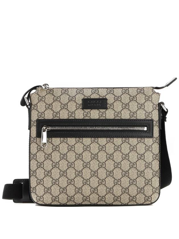 GG Supreme Canvas Small Cross Bag Beige Brown - GUCCI - BALAAN 2