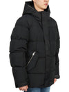 RILEY BLACK Men s Hooded Padded Jumper Jacket Relaxed Fit - MACKAGE - BALAAN 8