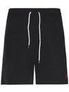 Embroidered Pony Logo Traveler Swim Pants Black - POLO RALPH LAUREN - BALAAN 3