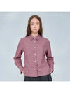 Small check short outer shirt red 0032A - VOYONN - BALAAN 1