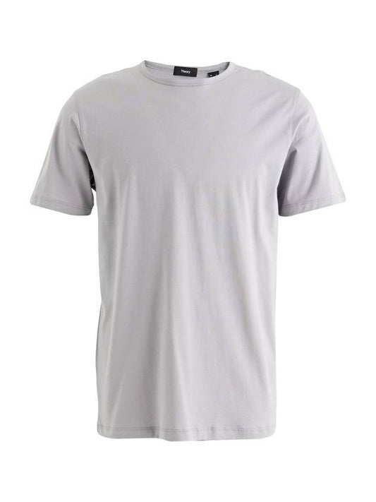 Men's Precise Lux Jersey Short Sleeve T-Shirt Vapor - THEORY - BALAAN 2