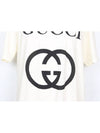 Interlocking GG Logo Short Sleeve T Shirt L - GUCCI - BALAAN 3