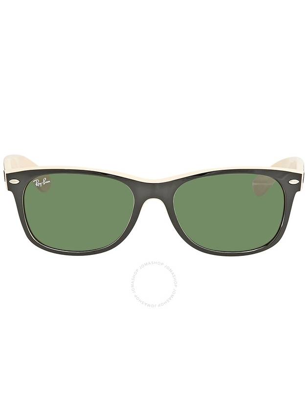 Ray Ban New Wayfarer Color Mix Green Classic G-15 Unisex Sunglasses RB2132 875 55 - RAY-BAN - BALAAN 1