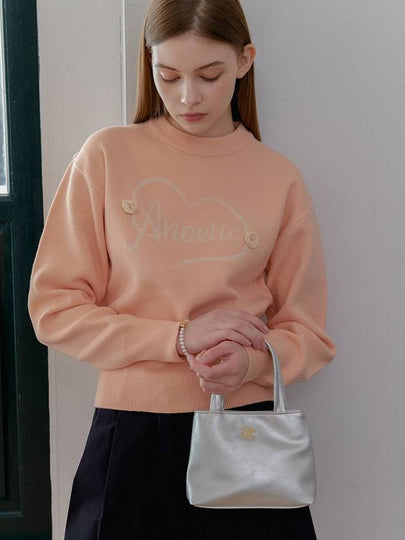 ANC HEART ROSE KNIT_PEACH - ANOETIC - BALAAN 2