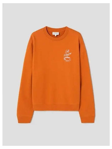 Unisex Cafe Kit Taeyang e Coffee Mug Relax Fit Sweatshirt Maple Syrup Domestic Product GM0024082341474 - MAISON KITSUNE - BALAAN 1