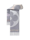 Ultimate Wool Cashmere Scarf Grey - LOUIS VUITTON - BALAAN 3