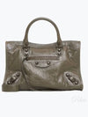 Le City Small Tote Bag Army Green - BALENCIAGA - BALAAN 2