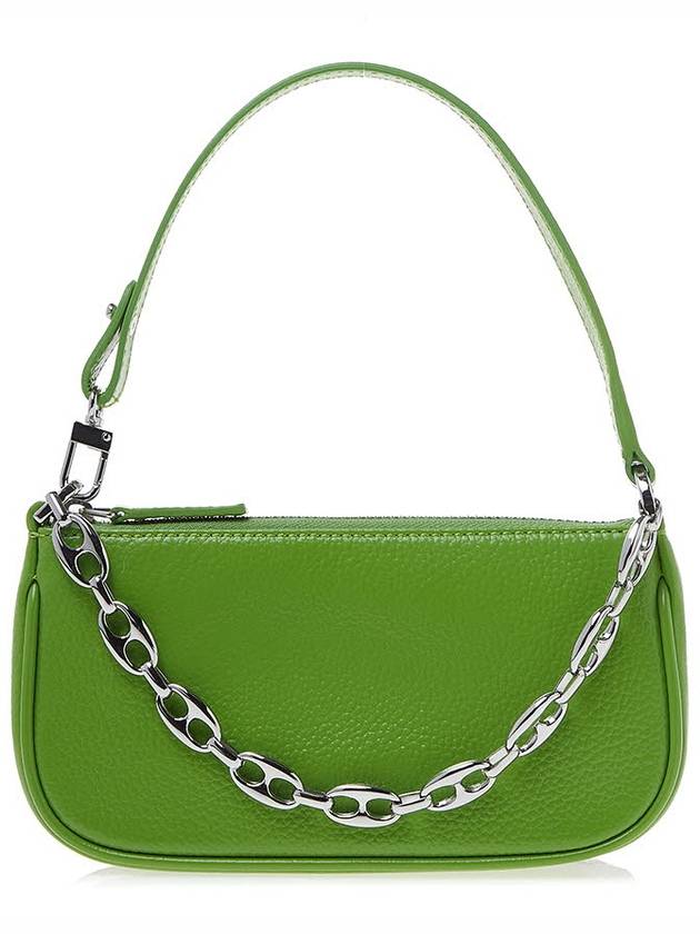 Rachel mini shoulder bag green - BY FAR - BALAAN 2