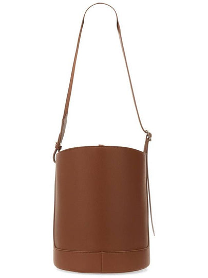 Ana Leather Shoulder Bag Hazelnut - A.P.C. - BALAAN 2