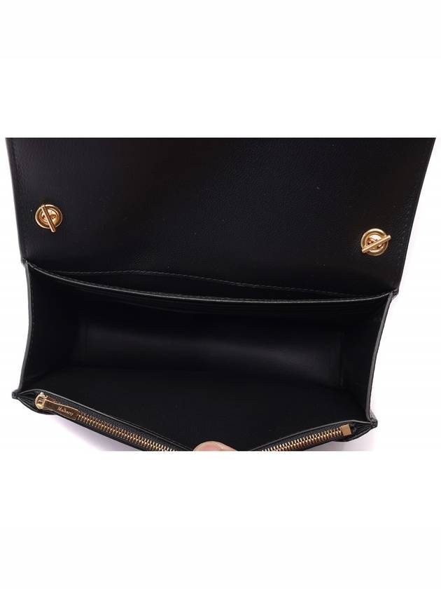 Darley Small Classic Chain Shoulder Bag Black - MULBERRY - BALAAN 7