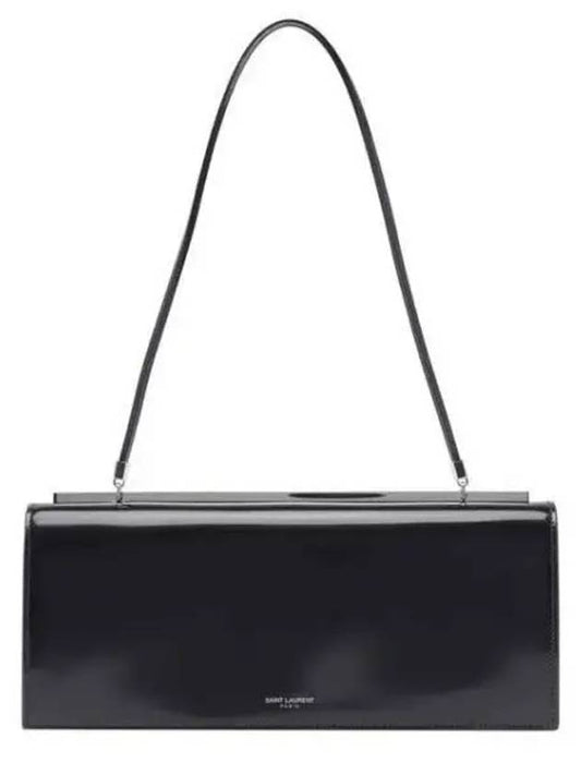 Tanky Logo Shoulder Bag Black - SAINT LAURENT - BALAAN 2