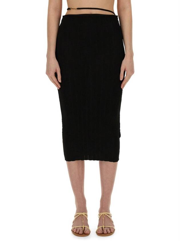 La Jupe Pralou Midi Skirt 241KN3622358990 - JACQUEMUS - BALAAN 2