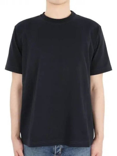 Cotton Short Sleeve T-Shirt Navy - BOTTEGA VENETA - BALAAN 2