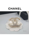 CC Logo Crystal Brooch Silver - CHANEL - BALAAN 2