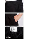 Elastic Waist Shorts Black - AMI - BALAAN 3