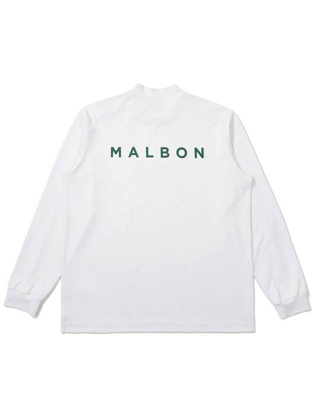 Malbon mock neck middle layer WHITE MAN - MALBON GOLF - BALAAN 2