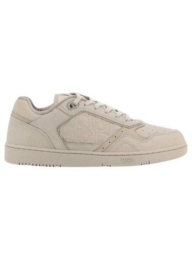 B27 Oblique Detail Low Top Sneakers Beige - DIOR - BALAAN 1