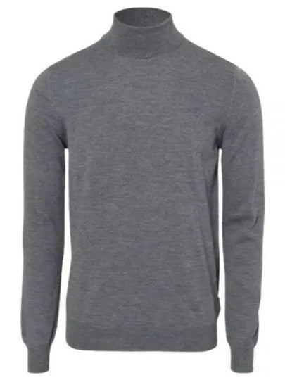 Lyd Merino Wool Turtleneck Grey - J.LINDEBERG - BALAAN 2