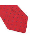 100 silk red dot pattern tie - DUNHILL - BALAAN 5