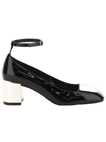 Parisienne Patent Leather Pumps Black - DIOR - BALAAN 1