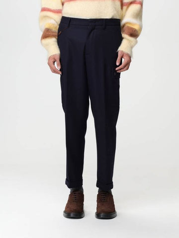 Etro cargo pants in stretch wool - ETRO - BALAAN 1