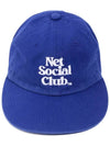 OG LOGO ROUND VISOR CAP ROYAL BLUE - NET SOCIAL CLUB - BALAAN 5