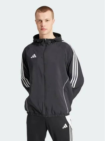 Tiro 24 Windbreaker Men s Football Black White IM8806 740317 - ADIDAS - BALAAN 1