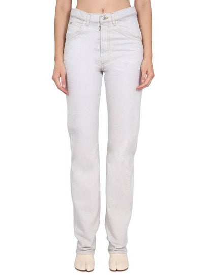 Denim Straight Pants S51LA0163 S30857961 WHITE - MAISON MARGIELA - BALAAN 2