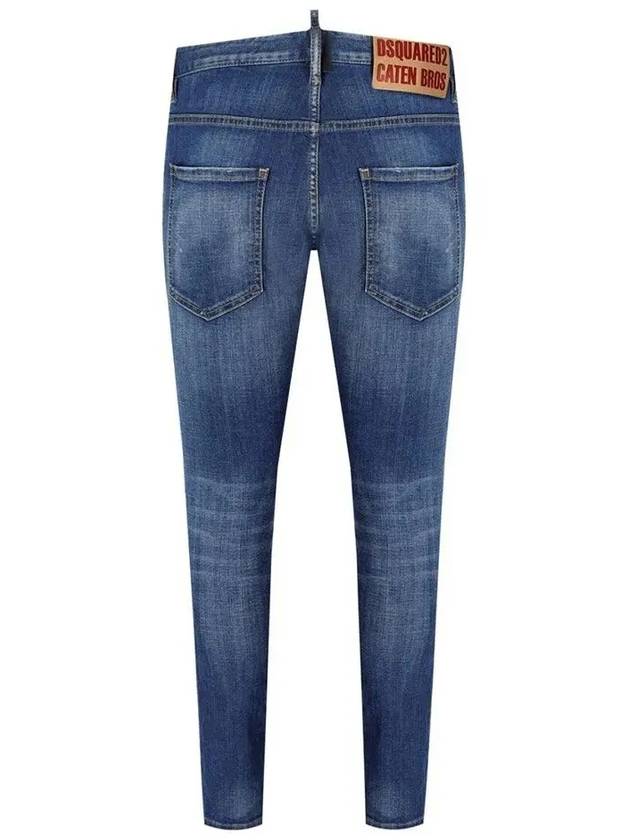 Distressed Skinny Jeans Blue - DSQUARED2 - BALAAN 3