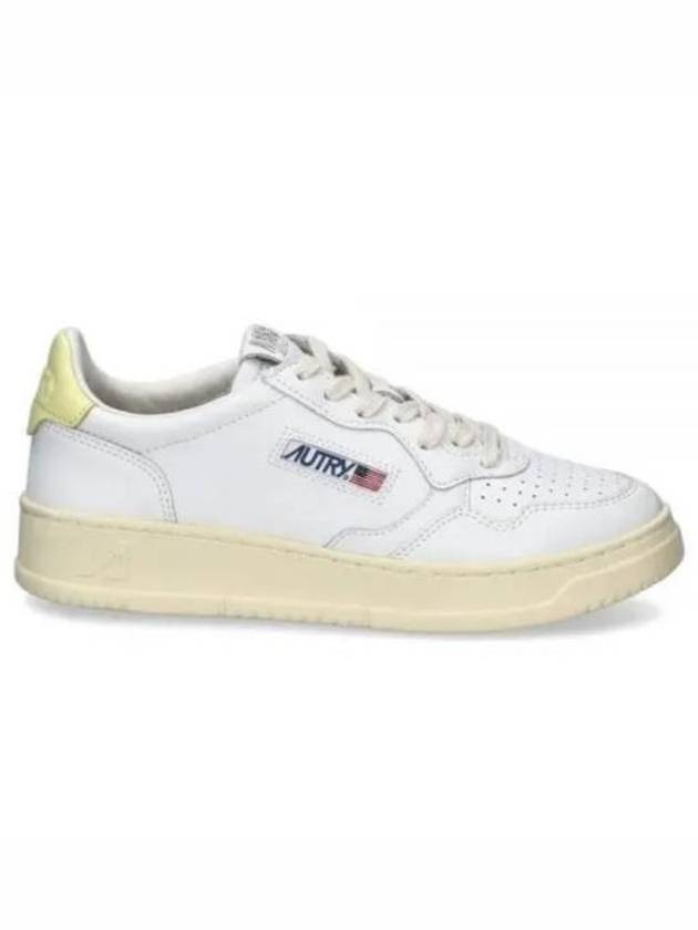 Men's Medalist Leather Low Top Sneakers White - AUTRY - BALAAN 2