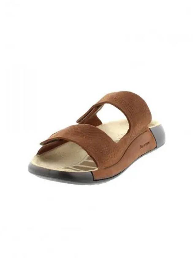 Women's 2nd Cozmo Slippers Brown - ECCO - BALAAN 2