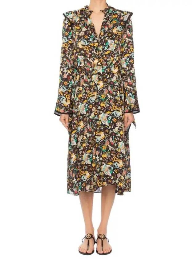 ROSIER Printing Long Dress WWDR00015 - ZADIG & VOLTAIRE - BALAAN 1